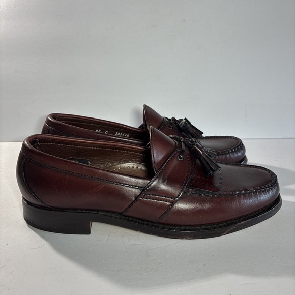 Allen Edmonds Other - Allen Edmonds Enfield Kiltie Tassel Moc Toe Leather Loafer Mahogany Sz 8.5C